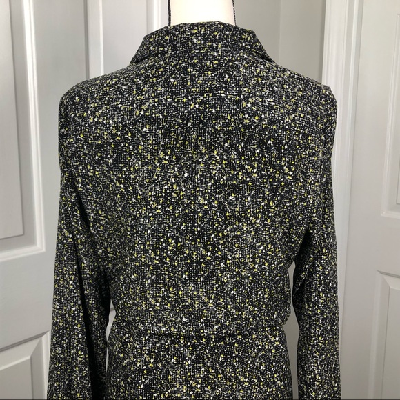 GAP Silky Button-Down Shirt Dress w/Pockets - Picture 5 of 12